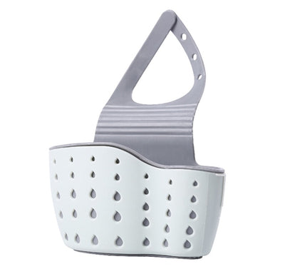 Adjustable Sink Shelf Soap Sponge Drain Rack