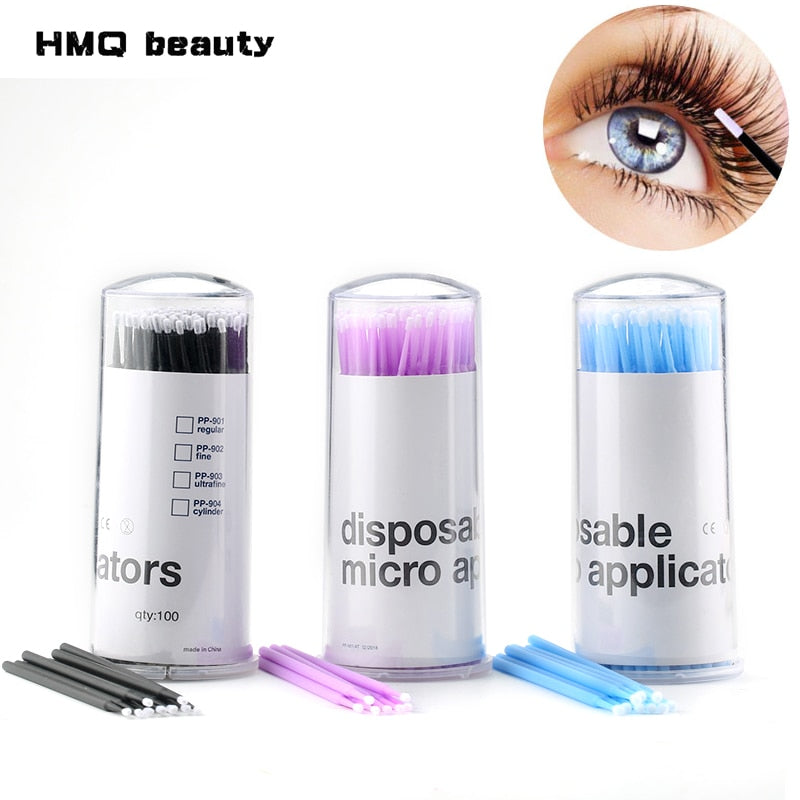 Durable Micro Disposable micro brush Individual Lash Removing Tools