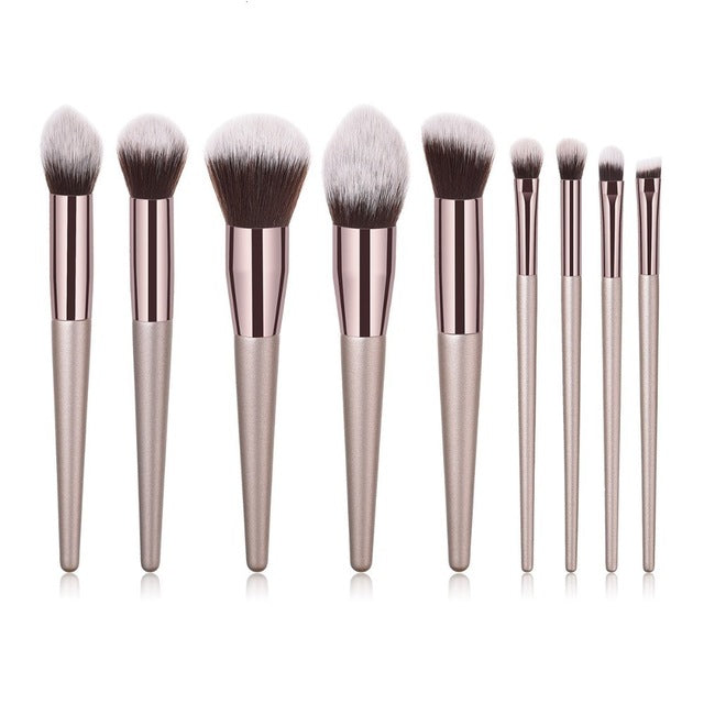 4-14pcs Makeup Brushes Set For Foundation Powder Blush
