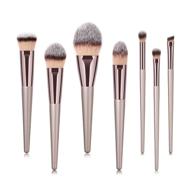 4-14pcs Makeup Brushes Set For Foundation Powder Blush