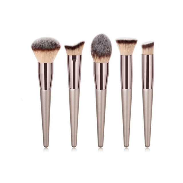 4-14pcs Makeup Brushes Set For Foundation Powder Blush