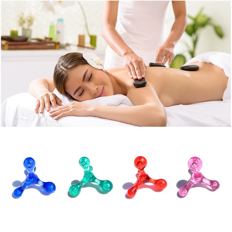 Manual Body Massager Massage Ball Stick Back Shoulder