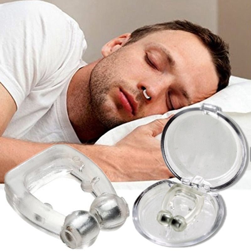 1/2/4pcs Silicone Body Health Care Anti Snore Nose Clip