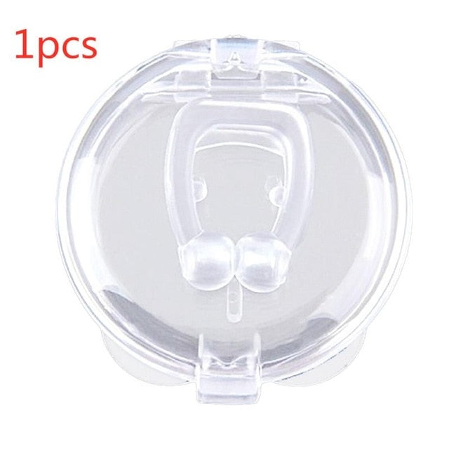 1/2/4pcs Silicone Body Health Care Anti Snore Nose Clip