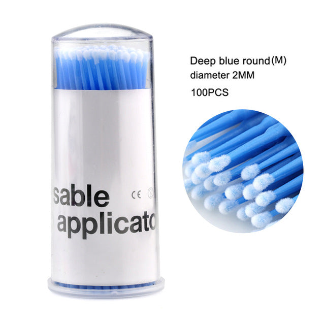 Durable Micro Disposable micro brush Individual Lash Removing Tools