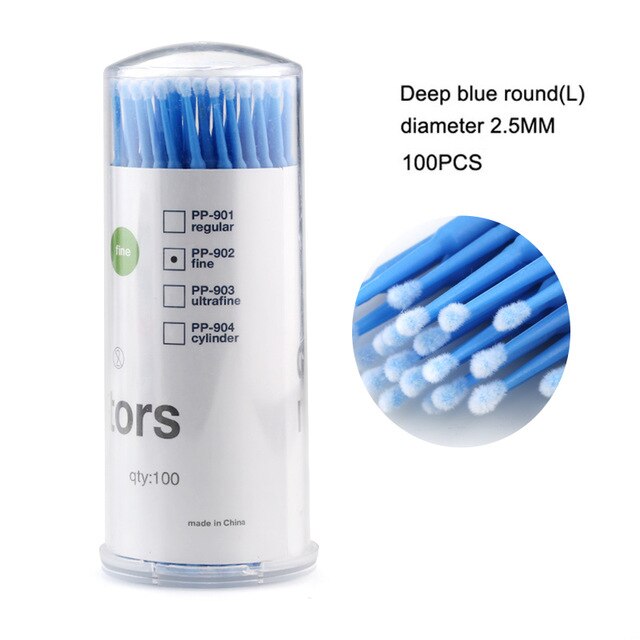 Durable Micro Disposable micro brush Individual Lash Removing Tools