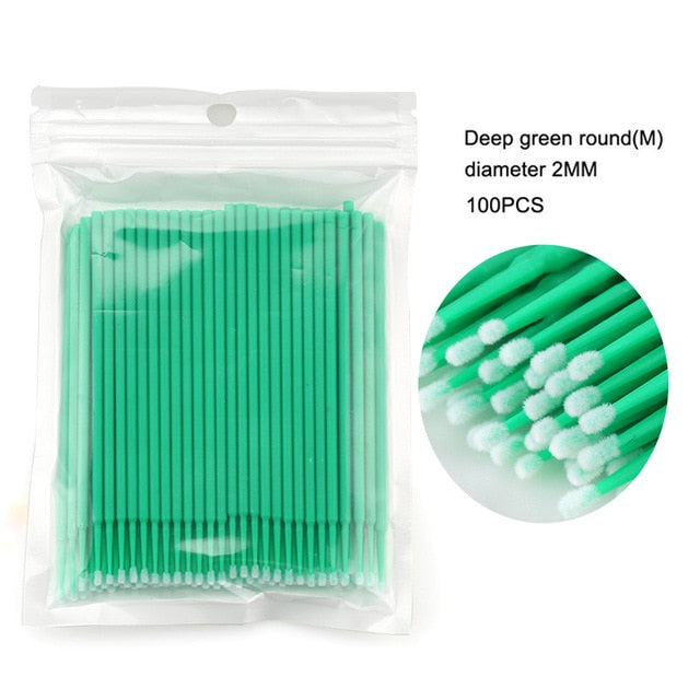 Durable Micro Disposable micro brush Individual Lash Removing Tools