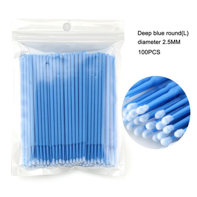 Durable Micro Disposable micro brush Individual Lash Removing Tools