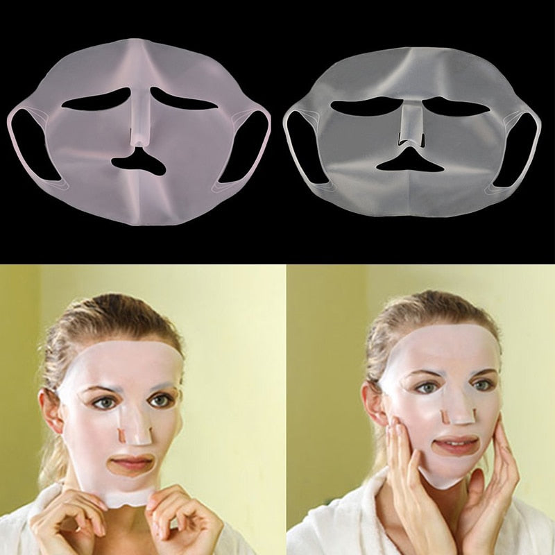 1Pc Reusable Silicone Face Skin Care Mask