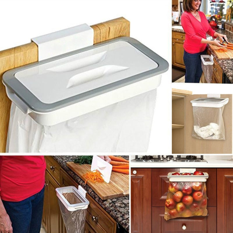 Kitchen Accessories Trash Bag Storage Rack