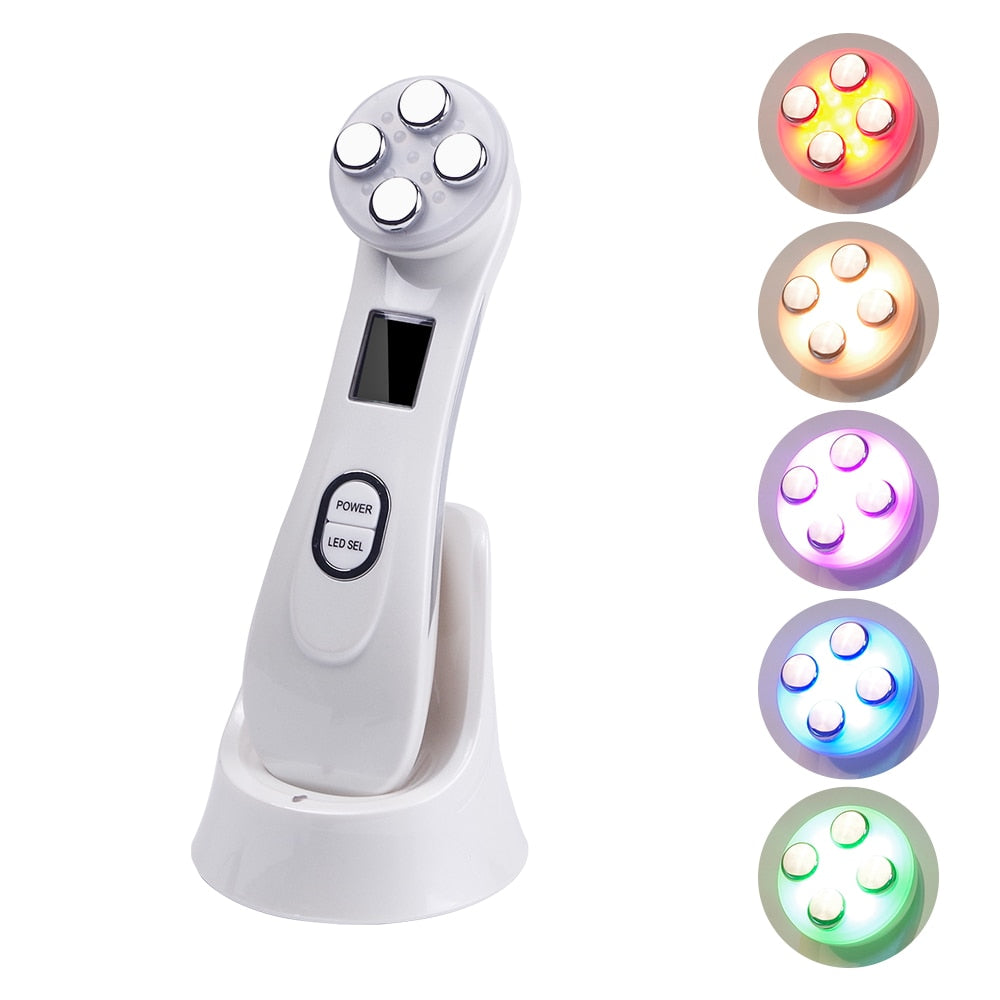 RF Radio Frequency Facial LED Photon Skin Care Device