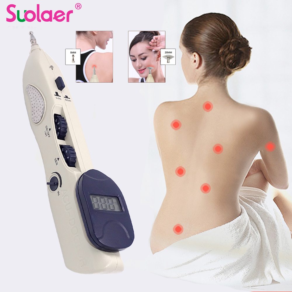 Medical Health Acupuntura Pen Point Detector Electronic Massage