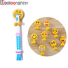 Cute Cartoon Bathroom Kitchen Smiling Face Toothbrush Towel Storage Rack