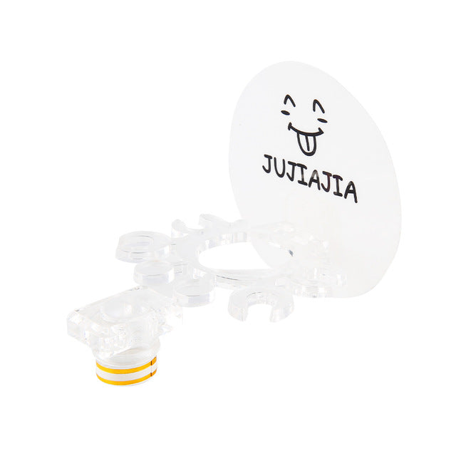 Cute Cartoon Bathroom Kitchen Smiling Face Toothbrush Towel Storage Rack