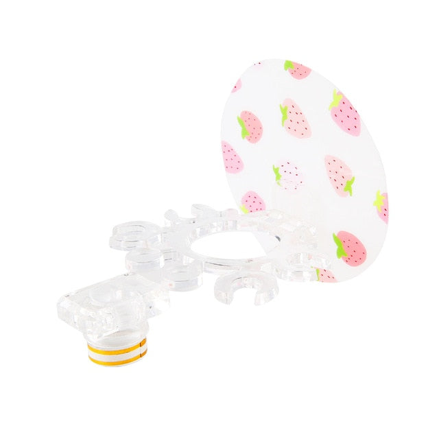 Cute Cartoon Bathroom Kitchen Smiling Face Toothbrush Towel Storage Rack