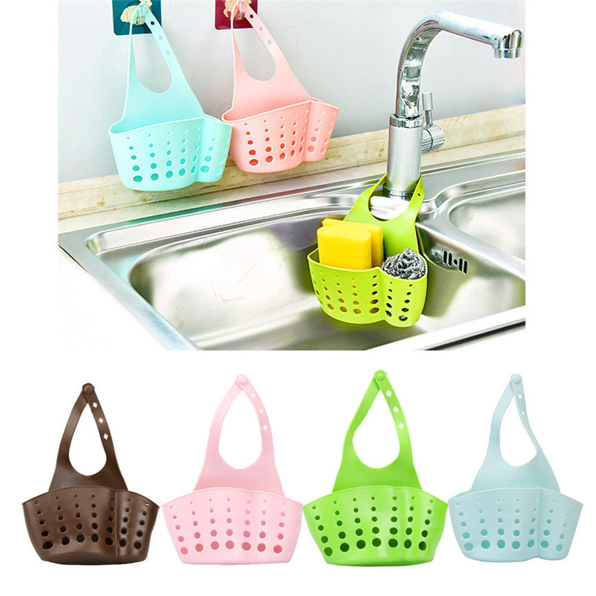 Kitchen Sink Sponge Holder Draining Rack